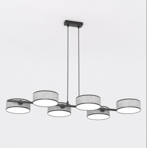 Lustra DRUMZ 6 Gri
