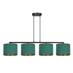 Lustra HILDE 4 Negru Verde - Img 1
