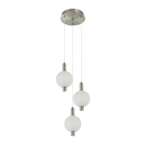 Lustra Lenti Negru Auriu x LED - Img 1
