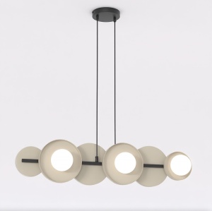 Lustra MODEL 6 Negru Bej