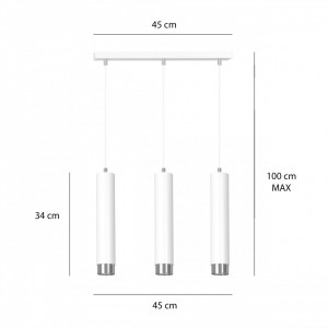 Lustra alba, Lustra suspendata alba, Lustra cu pendule, Lustra metal alba, Lustra metal, Lustra moderna alba, Lustra living, Lustra living alba, Lustra moderna, Lustra dormitor, Lustra dormitor alba, Lustra bucatarie, Lustra din metal, Lustra suspendata, 