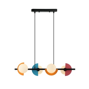 Lustra Nauti Multicolor 4xG9 liniar - Img 3