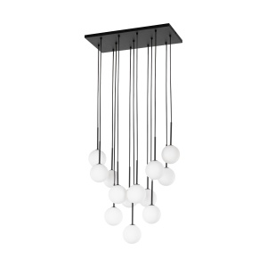 Lustra Negru 13xG9 MARTIN 10079TK - Img 1
