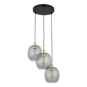 Lustra Negru 3xE27 OMEGA 4573TK - Img 1