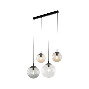 Lustra Negru 4xE27 ESME 4795TK - Img 3