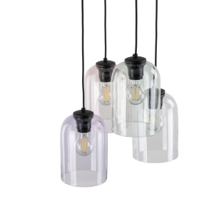 Lustra Negru 4xE27 MOLLY 10301TK - Img 3