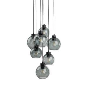 Lustra Negru 7xE27 CUBUS 10207TK - Img 4