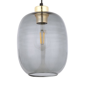 Lustra Negru Auriu 1xE27 OMEGA 4572TK - Img 2