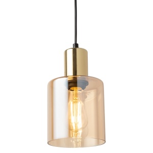 Lustra Negru Auriu 1xE27 SIERRA 6665TK - Img 4