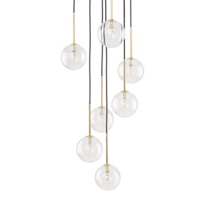 Lustra Negru Auriu 7xG9 NILOS 5362TK - Img 4