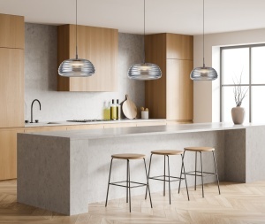 Lustra Negru LED 1 bec Loculi - Img 2