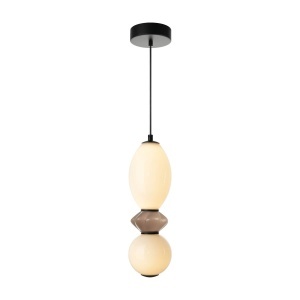 Lustra Negru LED becuri Balos