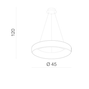 Lustra SOVANA PENDANT 45 SMART GR - Img 2