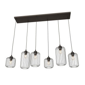 Lustra VANDER 6 Negru