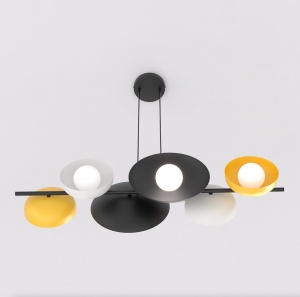 Lustra VOLUM 6 Negru MIX - Img 4