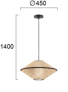 Pendul E27 Amica 4270200 - Img 2