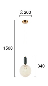 Pendul E27 Polly 4264100 - Img 3