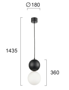 Pendul E27 Stone 4236800 - Img 3