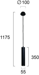 Pendul GU10 Lesante 4144301 - Img 2