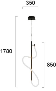 Pendul LED 3000K Annete 4251301 - Img 2