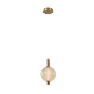 Pendul Lenti Negru Auriu x LED - Img 2