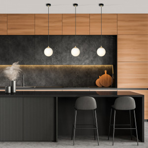 Pendul negru, Pendul metal, Pendul metal negru, Pendul iluminat insula, Pendul interior, Pendul interior culoare negru, Iluminat interior, Pendul masa, Iluminat masa dining, Pendul modern, Iluminat bucatarie, Pendul bucatarie, Pendul insula bucatarie