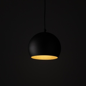 Pendul Negru 1xE27 ZOE 10167TK - Img 3
