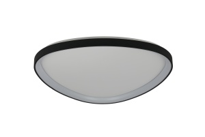 Plafoniera AMANDA TOP 60 LED CCT 3-STEP Dimabil Negru