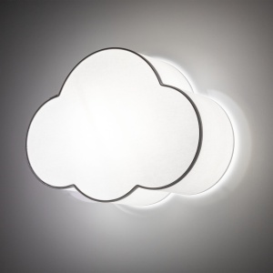Plafoniera/ Aplica perete Alb 2xE27 CLOUD 4228TK - Img 4