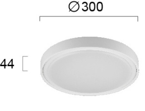 Plafoniera exterior LED 3000K Anabella 4257300 - Img 2