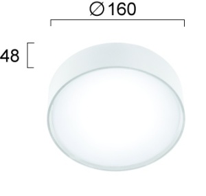 Plafoniera exterior LED 3000K Ibiza 4298801 - Img 2