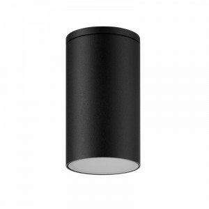 Plafoniera exterior moderna neagra cilindru Kandanchu M