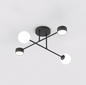 Plafoniera HOLON 4 Negru