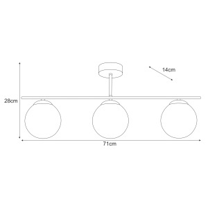 Plafoniera K-5169 - GAMMA - Img 3