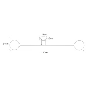 Plafoniera K-5405 - LUMIA - Img 4