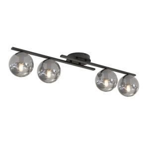 Plafoniera KAIRO 4 Negru Grafit