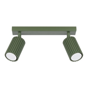 Plafonieră KARBON 2 Verde măsliniu