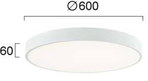 Plafoniera LED 3000K-4000K Madison 4276200 - Img 2