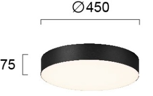 Plafoniera LED 3000K Bruce 4235302 - Img 2