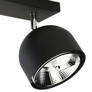 Plafoniera Negru Chrome 2xGU10 ALTEA 6518TK - Img 3