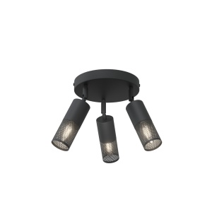 Plafoniera PETROL 3 Negru PREM - Img 1