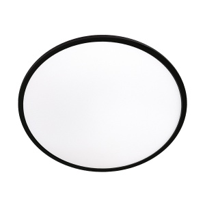 Plafoniera Pryzma 28 cm Negru LED CCT - Img 1