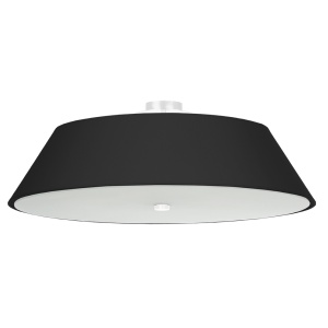 Plafonieră VEGA 70 negru - Img 1