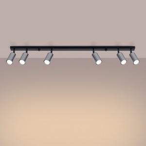 Plafonieră WINX 6L Negru Chrome - Img 3
