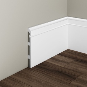 Plinta flexibila din poliuretan S25 - 16x1.6x200 cm