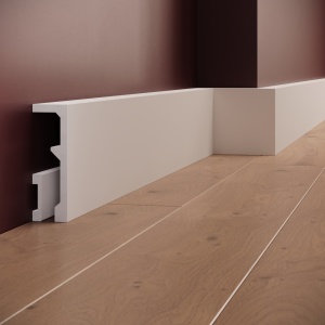 Plinta polimer rigid, Manavi, ES14 - 12x3.8x200 cm
