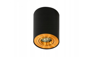 Spot aplicat BROSS 1 Negru/Auriu - Img 1