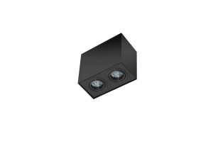 Spot aplicat ELOY 2 Negru/Negru - Img 1