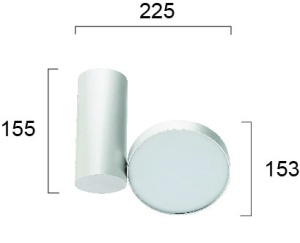 Spot aplicat LED 2900K Markos 4208200 - Img 3