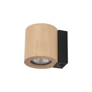Aplica perete Bej Negru 1xGU10 EVE 10197TK - Img 4